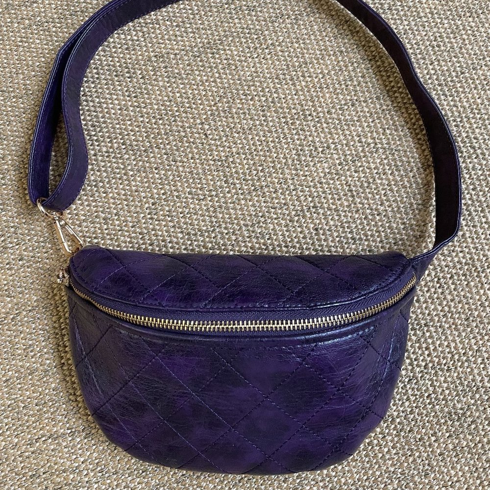 MIA & LUCA Crossbody Bag - purple